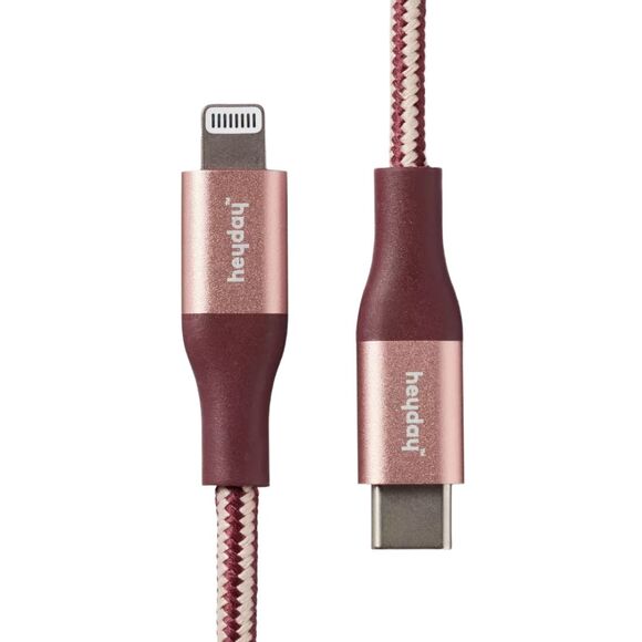 6ft USB-C to Lightning Braided Cable – heyday by Al Dettmann, MFi Certified - Picture 1 of 10